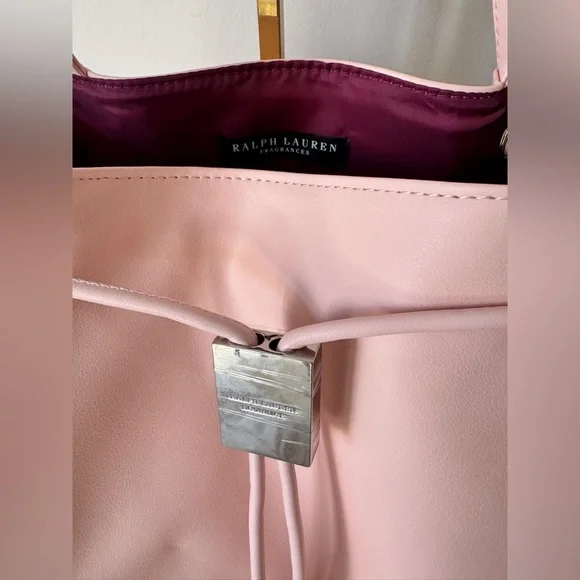 New Ralph Lauren Pink Tote Bag - Picture 2 of 9